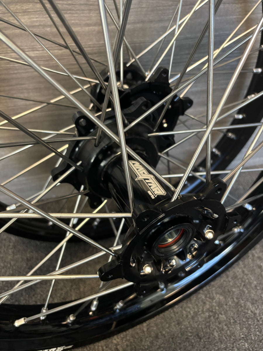 2014-2026 Yamaha YZ250F YZ450F Custom Wheel Set - Black/Black