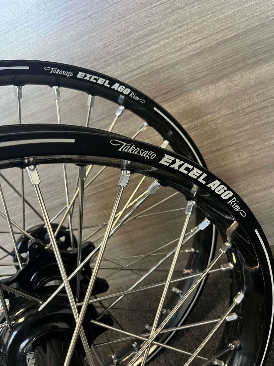 2003-2026 KTM/Husky/GasGas 125-450 Custom Wheel Set - Black/Black