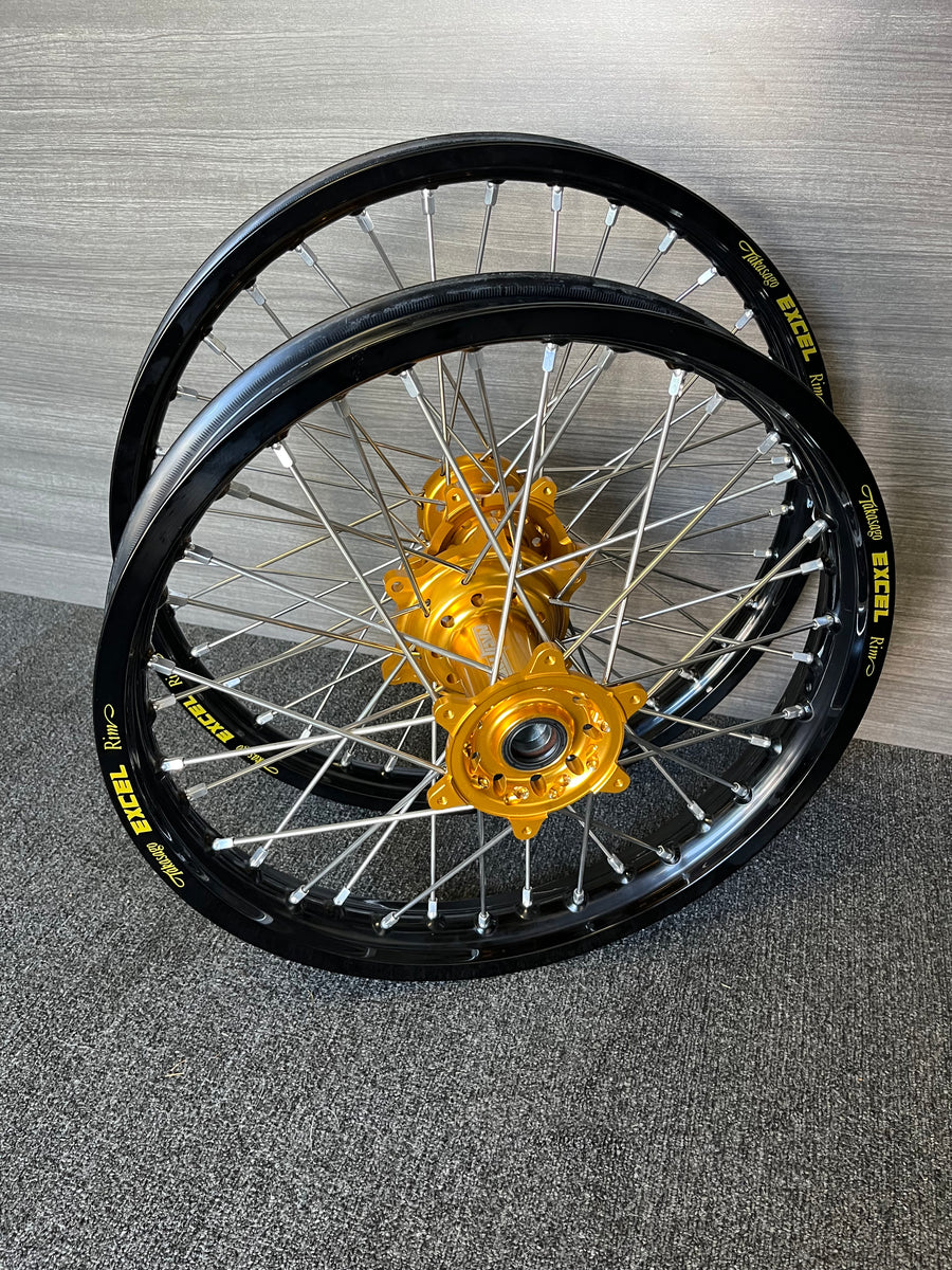 TGRテクニカルのホイールKTM EXC用 KTM (SX/XC/EXC) DubyaUSA EDGE Complete MX Wheel Set