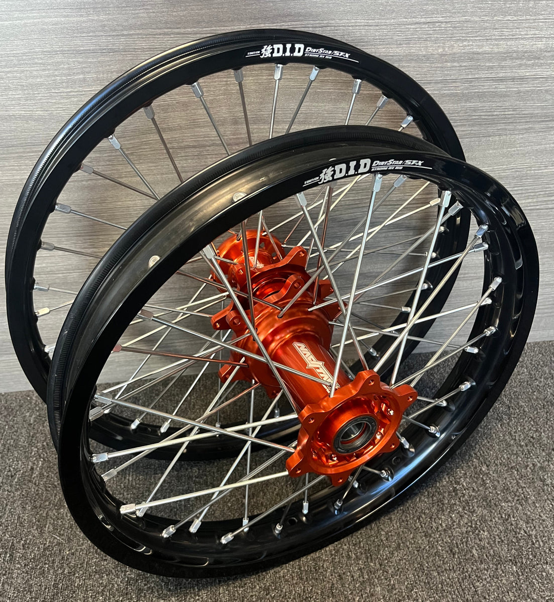 Stark Varg - Nacstar Works Custom Wheel Set - Orange/Black - DID
