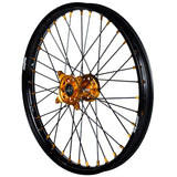 2014-2024 Husqvarna TC125-450 Wheel Set Gold/Black - Black Spokes