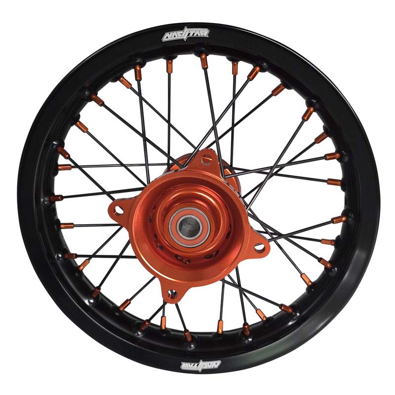 2025-2026 KTM SX65 Wheel Set Orange/Black - Black Spokes – NACSTARUSA