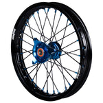 2017-2024 Husqvarna TC65 Wheel Set Blue/Black - Black Spokes