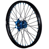 2003-2024 Yamaha YZ125 / YZ250 / YZ250F / YZ450F Wheel Set Blue/Black - Black Spokes