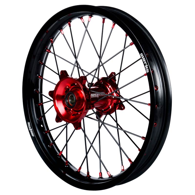 2019-2026 Honda CRF250RX / 2017-2026 CRF450RX Wheel Set Red/Black
