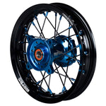 2017-2024 Husqvarna TC50 / EE5 Wheel Set Blue/Black - Black Spokes