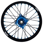 2014-2020 Husqvarna TC85 Wheel Set Blue/Black - Black Spokes