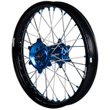 2003-2024 Yamaha WR250F / WR450F Wheel Set Blue/Black - Silver Spokes