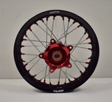 2021-2024 GasGas MC65 Wheel Set Red/Black - Silver Spokes