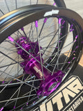 Surron Ultra Bee Wheel Set 18/21" - Purple/Black