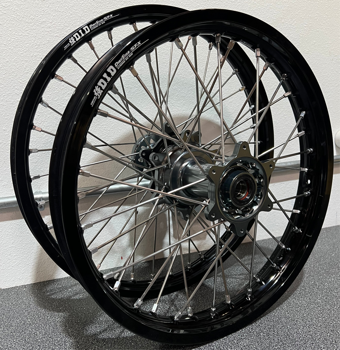2003-2025 KTM/Husky/GasGas 125-450 Custom Wheel Set - Gun Metal/Black ...