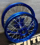 2018-2025 Yamaha YZ65 CUSTOM Wheel Set - Blue EXCEL Rims