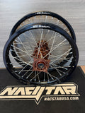2006-2026 Kawasaki KX250F / KX450F Custom Wheel Set - Magnesium/Black - DID STX Rims