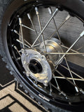 2015-2027 KTM/Husky/GasGas 50 Front Wheel 10" - W/ DUNLOP MX54 TIRE - SILVER/BLACK