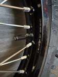 Surron Light Bee Rear Wheel 16" w/Dunlop MX34 Tire - Black/Silver