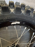 Surron Light Bee Rear Wheel 16" w/Dunlop MX34 Tire - Black/Silver