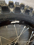 Surron Light Bee Rear Wheel 16" w/Dunlop MX34 Tire - Black/Silver