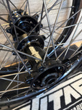 Surron ultra bee wheels in black size 18" rear and 21" Front