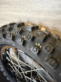 Surron Light Bee Rear Wheel 16" w/Dunlop MX53 Tire - Black/Silver