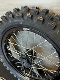 Surron Light Bee Rear Wheel 16" w/Dunlop MX53 Tire - Black/Silver