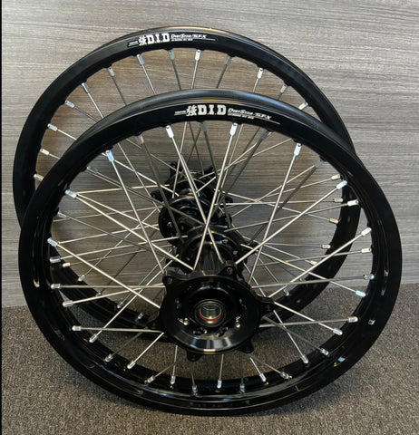 Stark Varg - Nacstar Works Custom Wheel Set - Black/Black - DID STX Rims