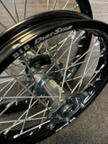 2021-2024 KTM/Husky/GasGas Supermini Custom Wheel Set Gun Metal/Black - DID Dirtstar Rims