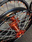 Stark Varg - Nacstar Works Custom Wheel Set - Orange/Black - Excel A60