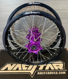 Stark Varg - Nacstar Works Custom Wheel Set - Purple/Black - DID STX Rims