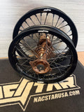 2018-2027 Yamaha YZ65 Wheel Set - Magnesium/Black - BLEMISH