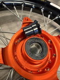 2025-2026 KTM/HUSKY/GASGAS 65 Nacstar Works PRO Custom Wheel Set Orange/Black - Excel Rims