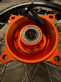 2025-2026 KTM/HUSKY/GASGAS 65 Nacstar Works PRO Custom Wheel Set Orange/Black - Excel Rims