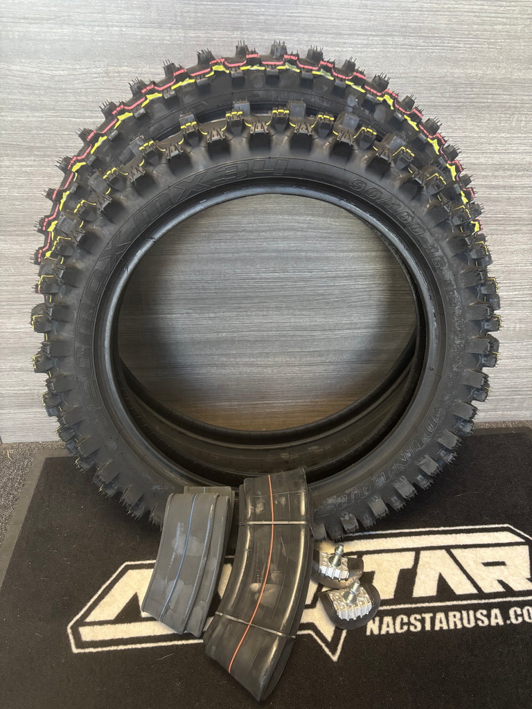 Dunlop MX34 Tire Package Surron Light Bee 16 19 NACSTARUSA dunlop-mx34-tire-package-surron-light-bee-16-19-nacstarusa
