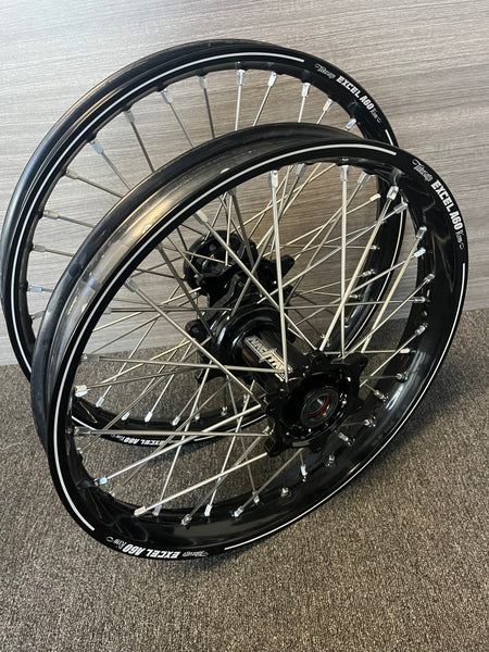 2003-2026 KTM/Husky/GasGas 125-450 Custom Wheel Set - Black/Black