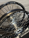 2003-2025 Nacstar Works Custom Wheel Set - Black/Black - Black Spokes - Excel A60