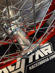 2003-2025 KTM 125-450 Custom Wheel Set - Orange/Silver - DID STX Rims