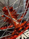 2003-2025 KTM 125-450 Custom Wheel Set - Orange/Orange - DID STX Rims