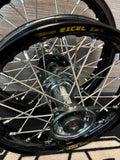 2018-2026 Yamaha YZ65 CUSTOM Wheel Set - Gun Metal/Black - Black EXCEL Rims