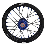 2017-2026 Husqvarna TC50 / EE5 Wheel Set Blue/Black - Black Spokes