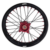 2025-2026 GasGas MC65 Wheel Set Red/Black - Black Spokes