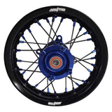 2017-2026 Husqvarna TC50 / EE5 Wheel Set Blue/Black - Black Spokes