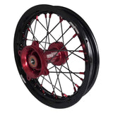 2025-2026 GasGas MC65 Wheel Set Red/Black - Black Spokes