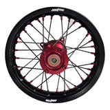 2025-2026 GasGas MC65 Wheel Set Red/Black - Black Spokes