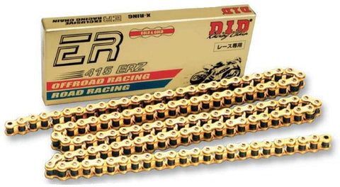 DID 415 ERZ Non-O'ring Race Chain - GOLD - 120 Links