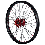 2004-2013 CRF250R / 2004-2012 CRF450R Wheel Set Red/Black - Black Spokes