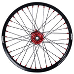 2004-2013 CRF250R / 2004-2012 CRF450R Wheel Set Red/Black - Black Spokes