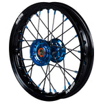2017-2023 Husqvarna TC50 / EE5 Wheel Set Blue/Black - Black Spokes