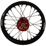 2021-2024 GasGas MC50 / MC-E5 Wheel Set Red/Black - Silver Spokes