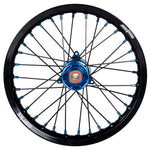 2017-2023 Husqvarna TC65 Wheel Set Blue/Black - Black Spokes