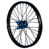 2014-2020 Husqvarna TC85 Wheel Set Blue/Black - Black Spokes