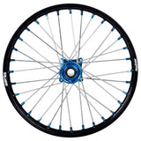2014-2020 Husqvarna TC85 Wheel Set Blue/Black - Silver Spokes
